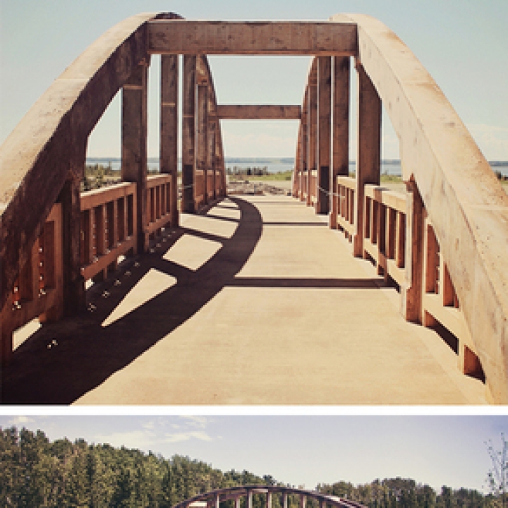 Concrete Bow-string Bridge